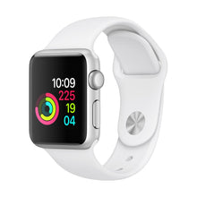 Apple Watch - Silver Aluminum Case with White Sport Band