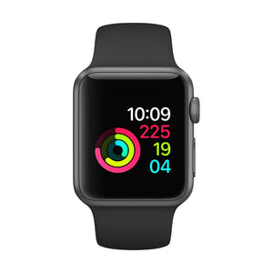 Apple Watch - Space Gray Aluminum Case with Black Sport Band