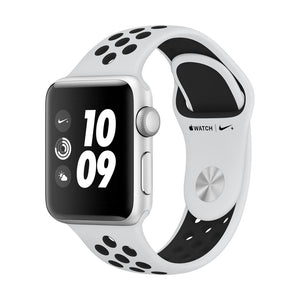 Apple Watch Nike+ - Silver Aluminum Case with Pure Platinum/Black Nike Sport Band