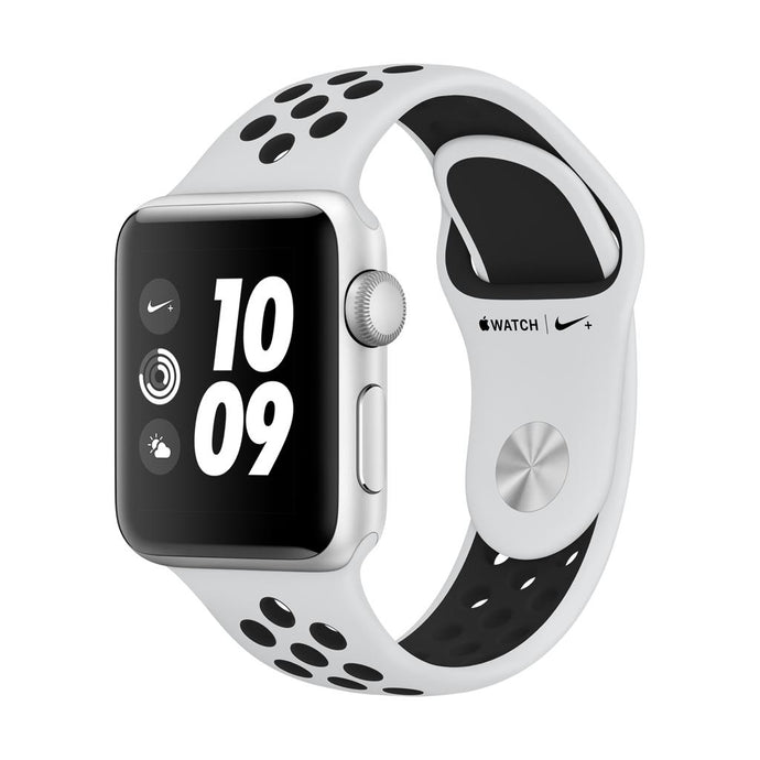 Apple Watch Nike+ - Silver Aluminum Case with Pure Platinum/Black Nike Sport Band
