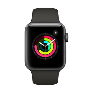 Apple Watch - Space Gray Aluminum Case with Gray Sport Band