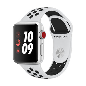 Apple Watch Nike+ - Silver Aluminum Case with Pure Platinum/Black Nike Sport Band