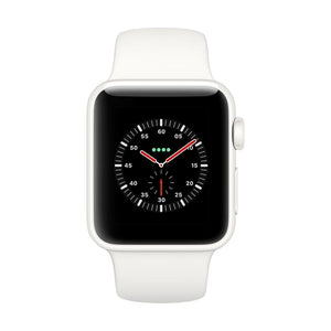 Apple Watch Edition - White Ceramic Case with Soft White/Pebble Sport Band